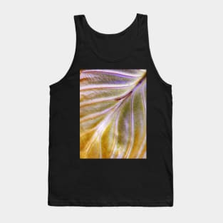 Hosta leaf ~ end of season Tank Top